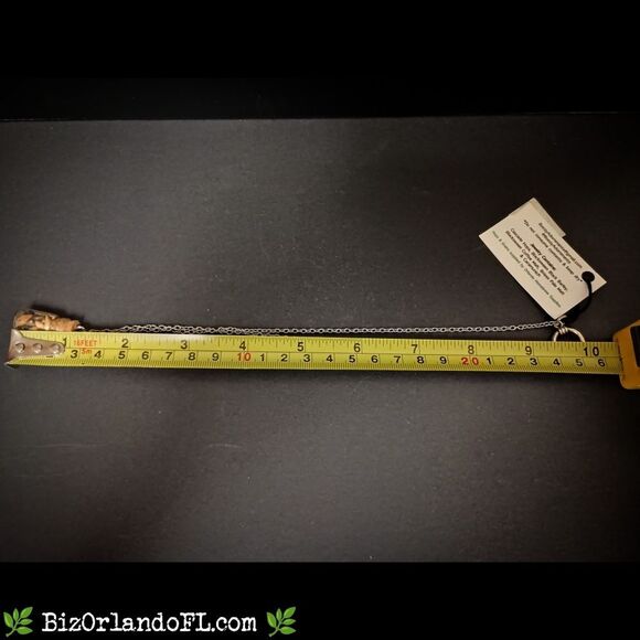 HANDCRAFTED: Boozy Adornments Hops & Grains Earrings & Necklace Set *RARE & NWT* - Picture 5 of 7